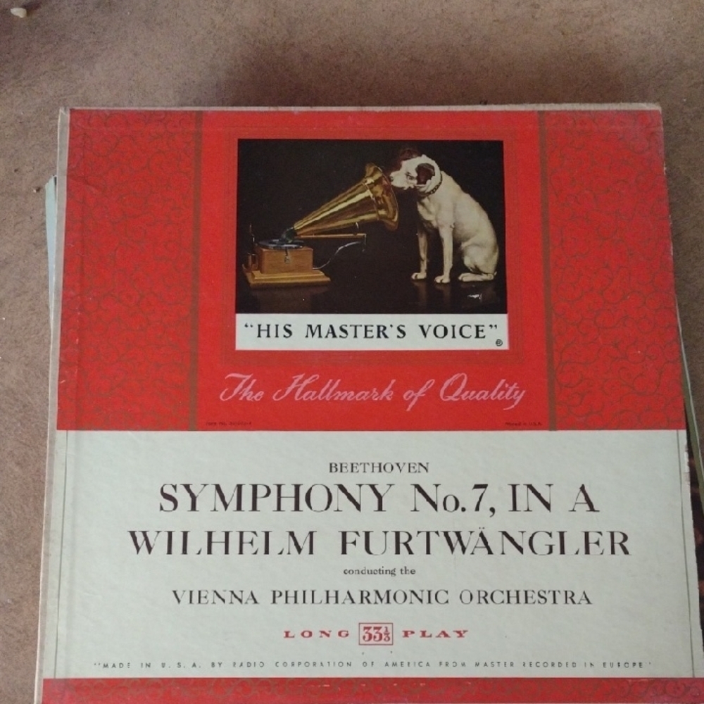 Beethoven Symphony No.7 Vinyl Record
